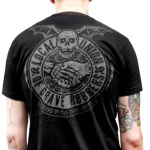 Sourpuss Kustom Kreeps Robber Shirt M